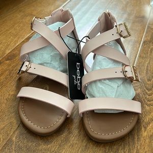 Girls BeBe gladiator sandals